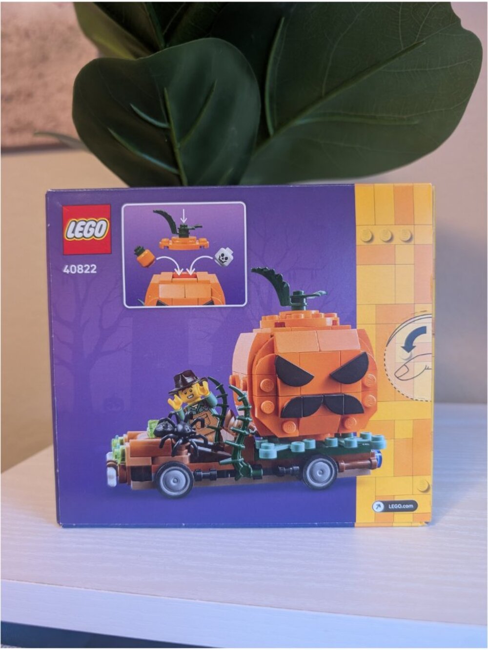 LEGO Halloween Jack-O’-Lantern Pickup Truck 40822 NIB 177 Pieces